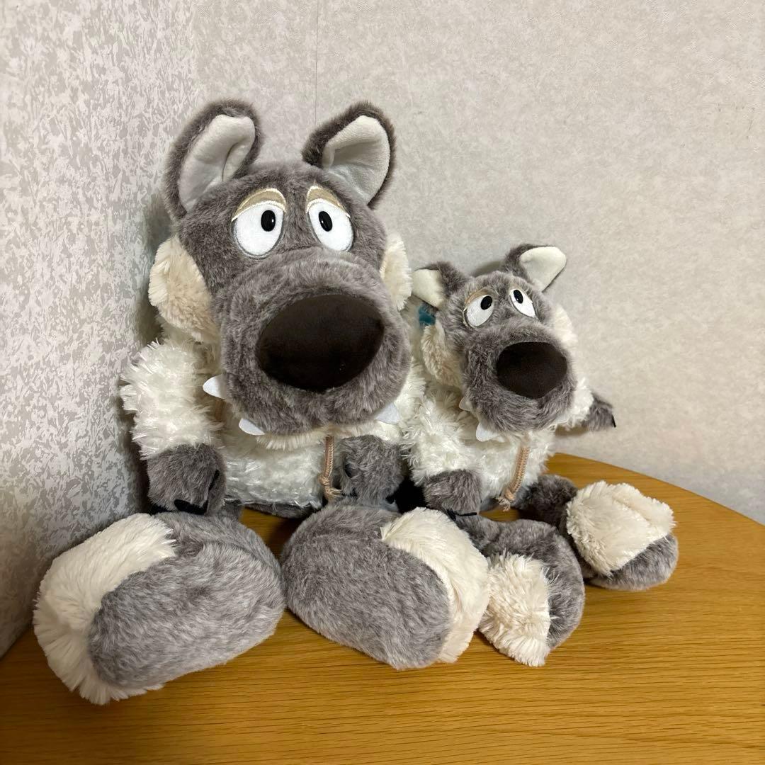 【美品】NICI ウルビー ぬいぐるみ オオカミ ウルフ ひつじ 日本未発売