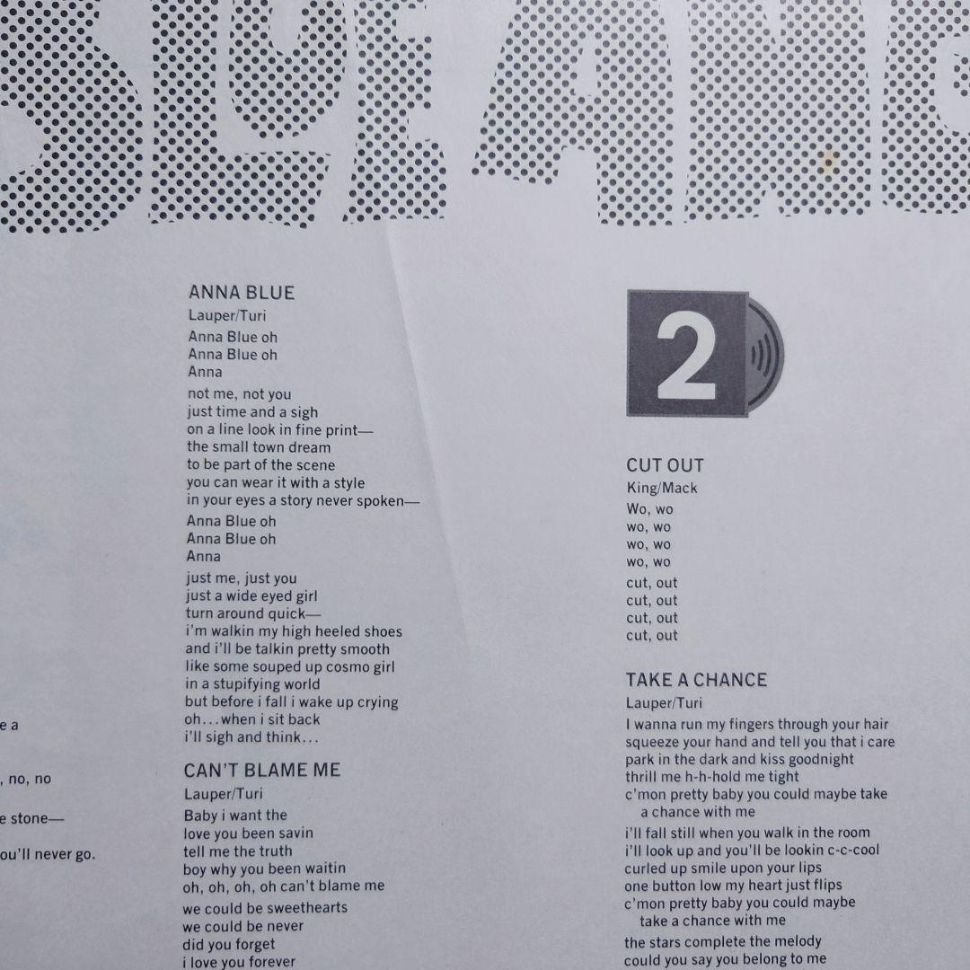 激レア!帯OBI付き☆国内盤シンディ・ローパー☆ブルーエンジェル☆スターを夢みて