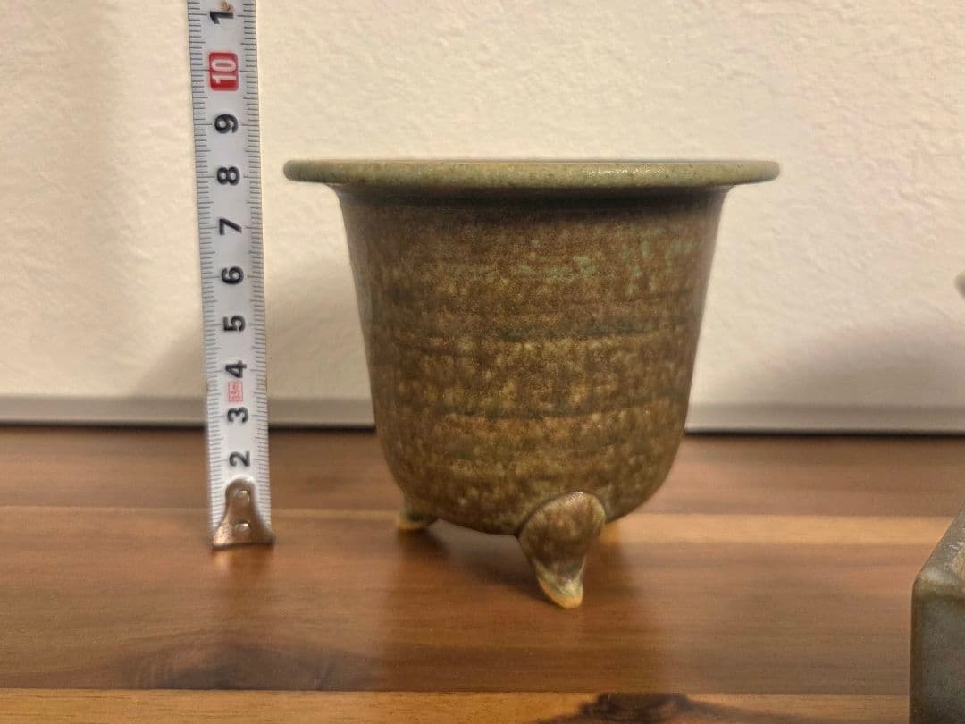 美巧　堀江美巧　盆栽鉢　鉢　盆栽　陶器鉢 5点セット