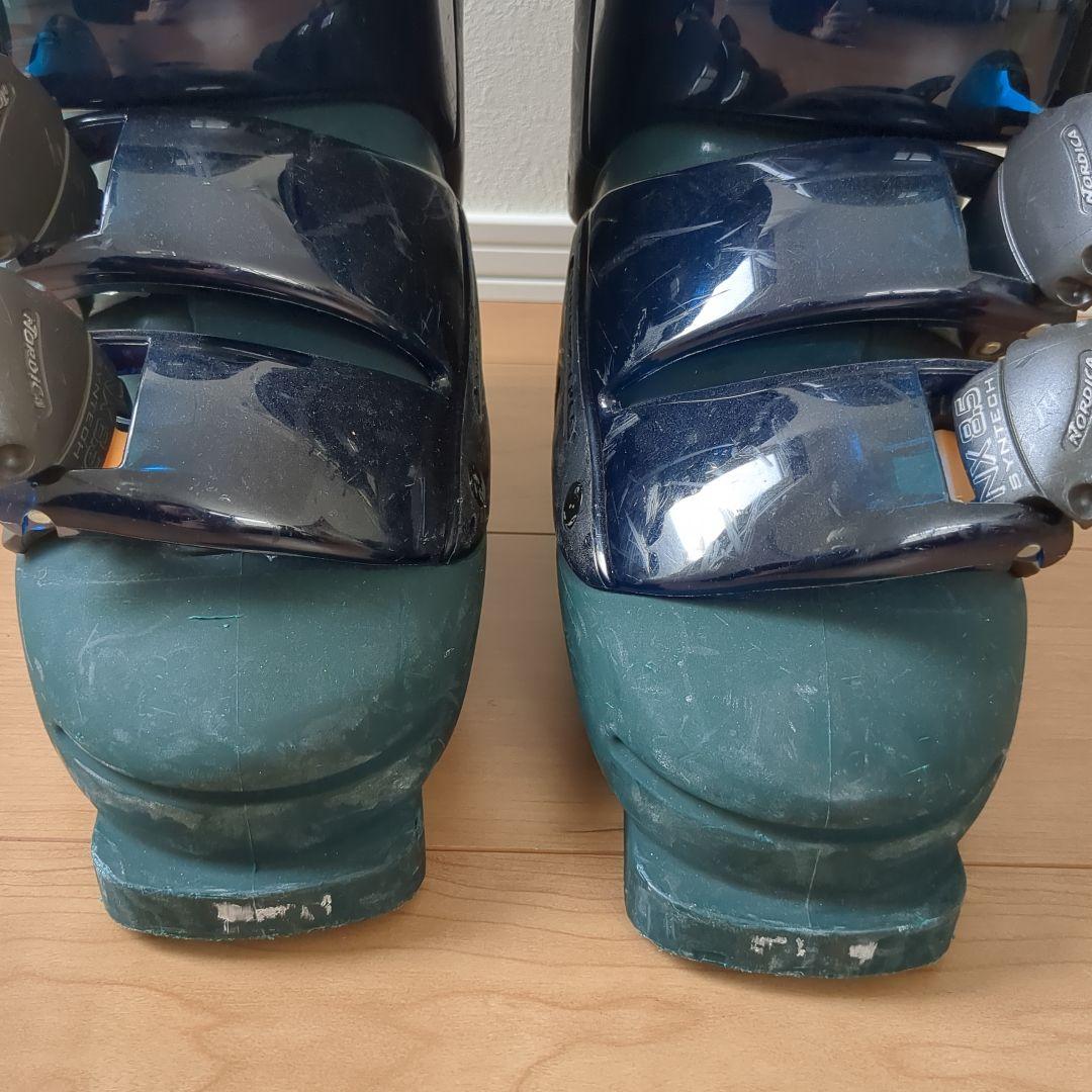 K2 スキー板 ビンディング付・NORDICAスキー靴セット