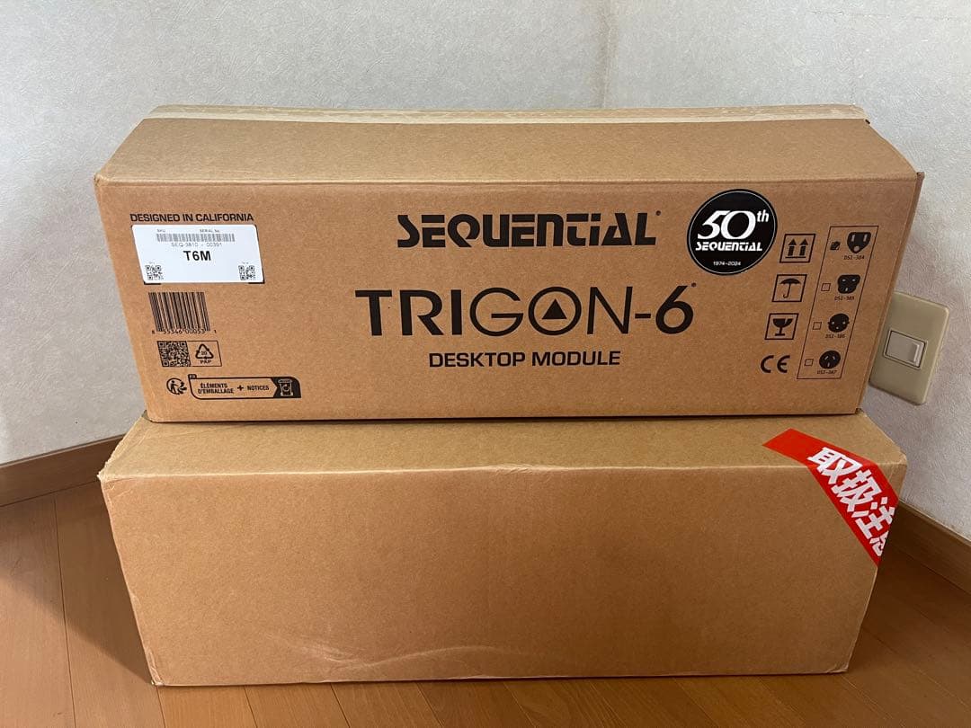 SEQUENTIAL アナログシンセサイザー　TRIGON-6 MODULE