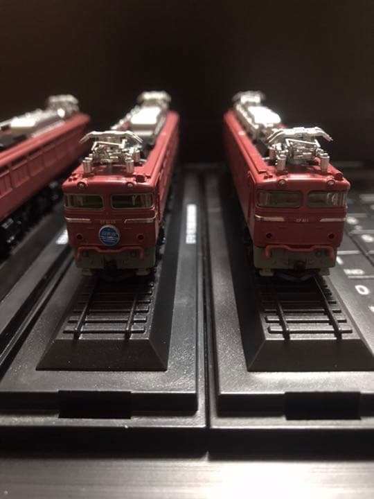 ＥＦ81形交直流電気機関車　4台セット　鉄道模型