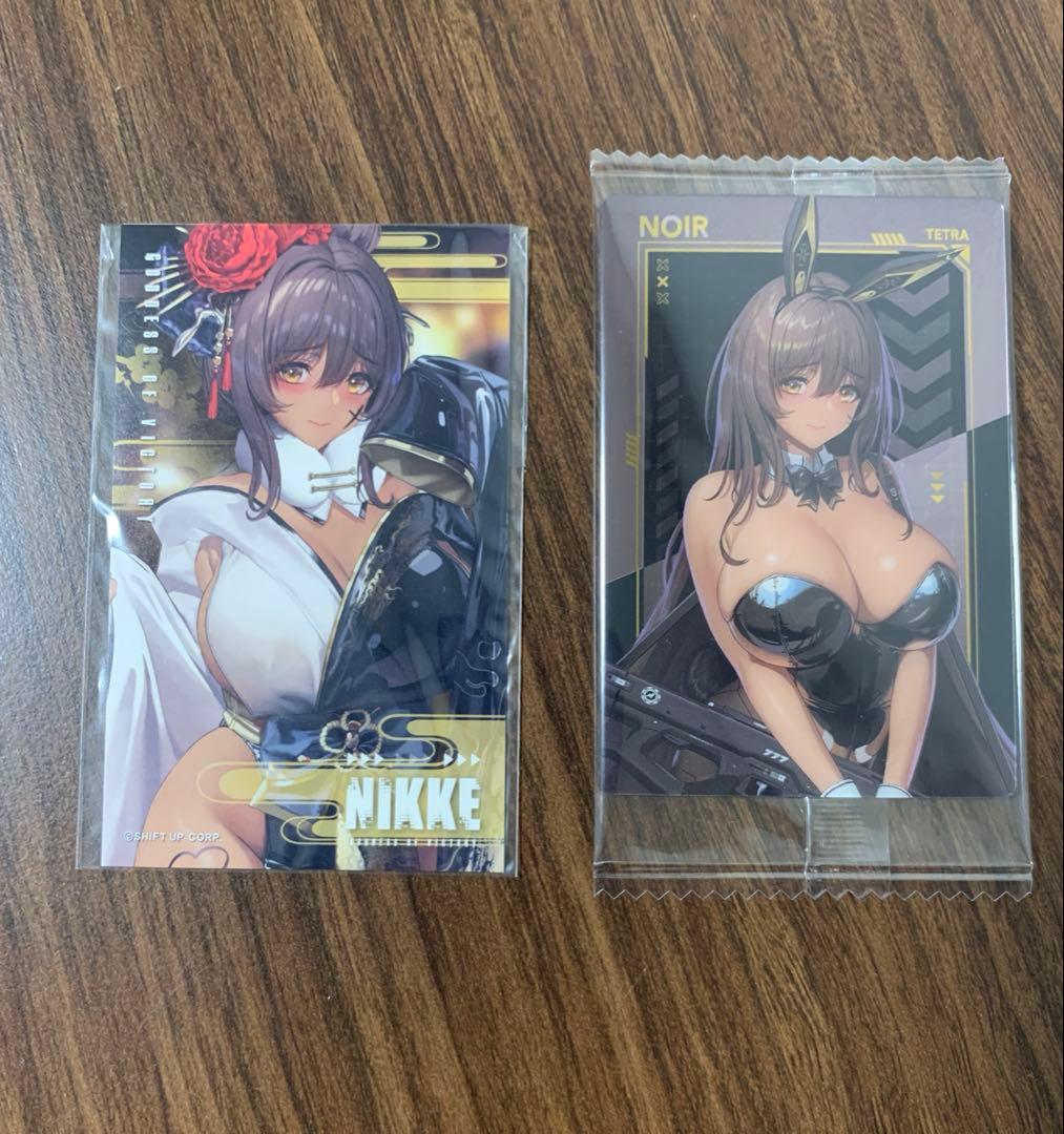 NIKKE DUEL ENCOUNTER 箔押しサインホロカードノワール＋おまけ