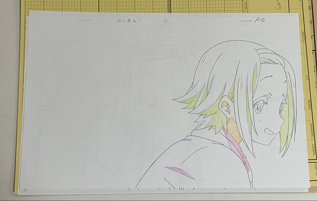 けいおん 描き下ろし生動画 京都アニメーション 京アニ りつ 原画