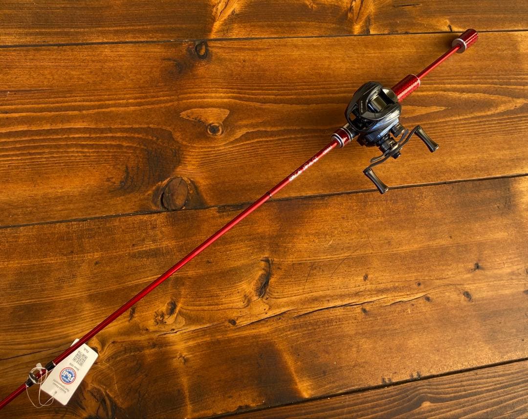 新品未使用　アジングセット　C552UL アジングロッド　リール　ベイトロッド