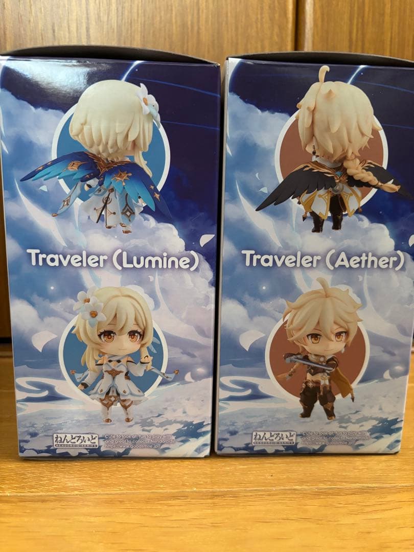 原神 ねんどろいど　旅人　空　蛍