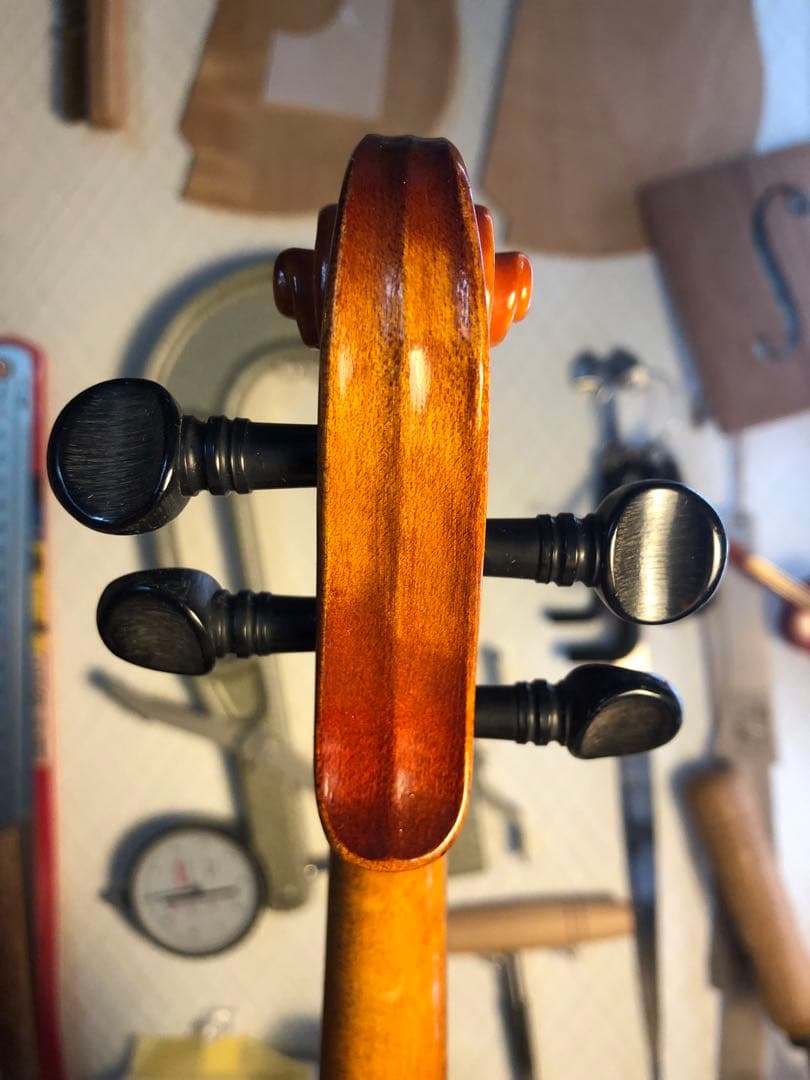 【駒&魂柱調整済】Suzuki分数バイオリンNo220 1/10 1979