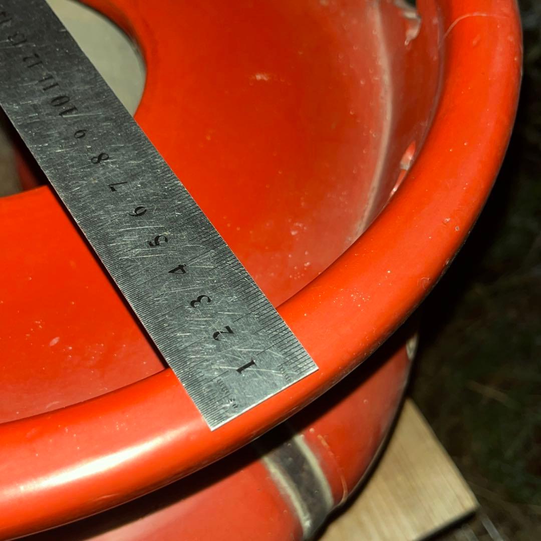 アンティーク　塗り物　漆　りん　台　けいす　木製　特大 おりん　仏具