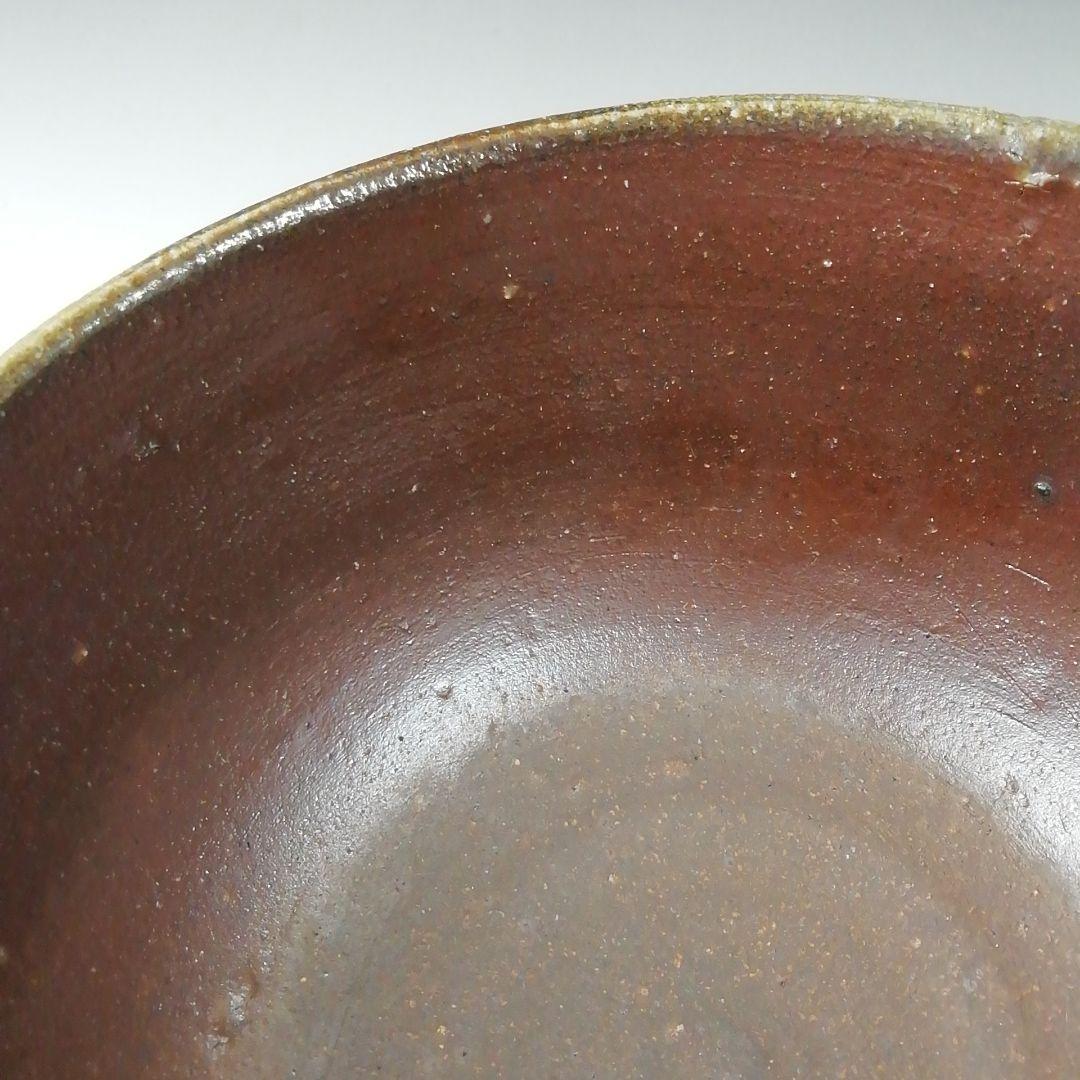 Ｔ２２４　茶碗　『備前焼』『山本宗秀造』　共箱　抹茶碗　茶道具