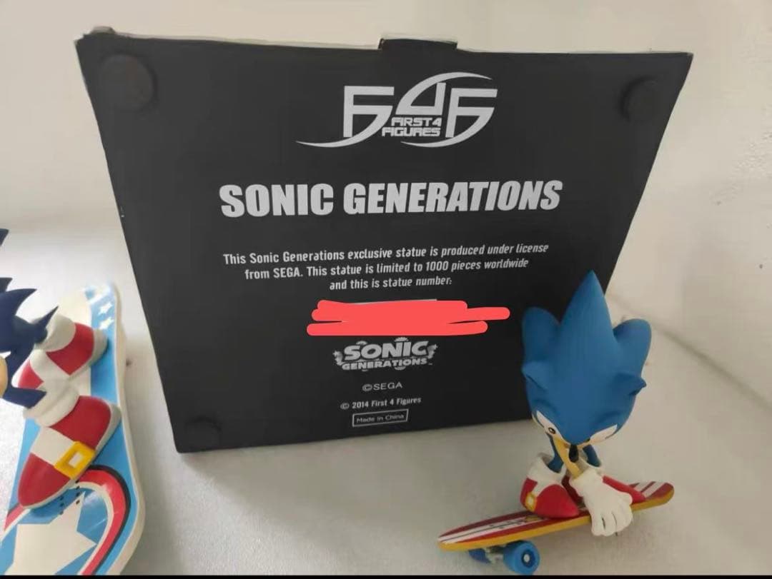 ソニック・ザ・ヘッジホッグF4F 希少・絶版 2.0 スタチュー フィギュア