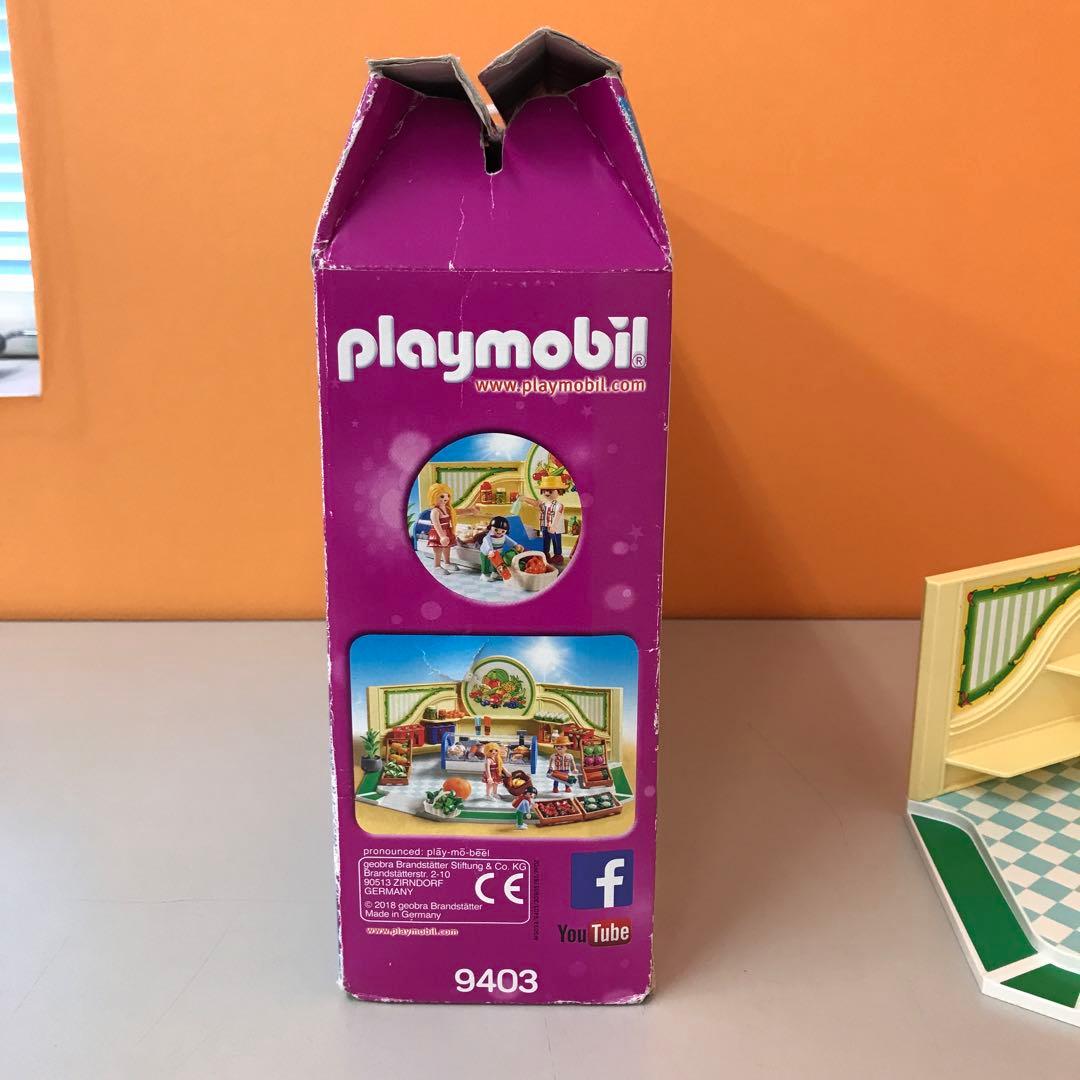 【絶版】Playmobil プレイモービル 食料品店 9403