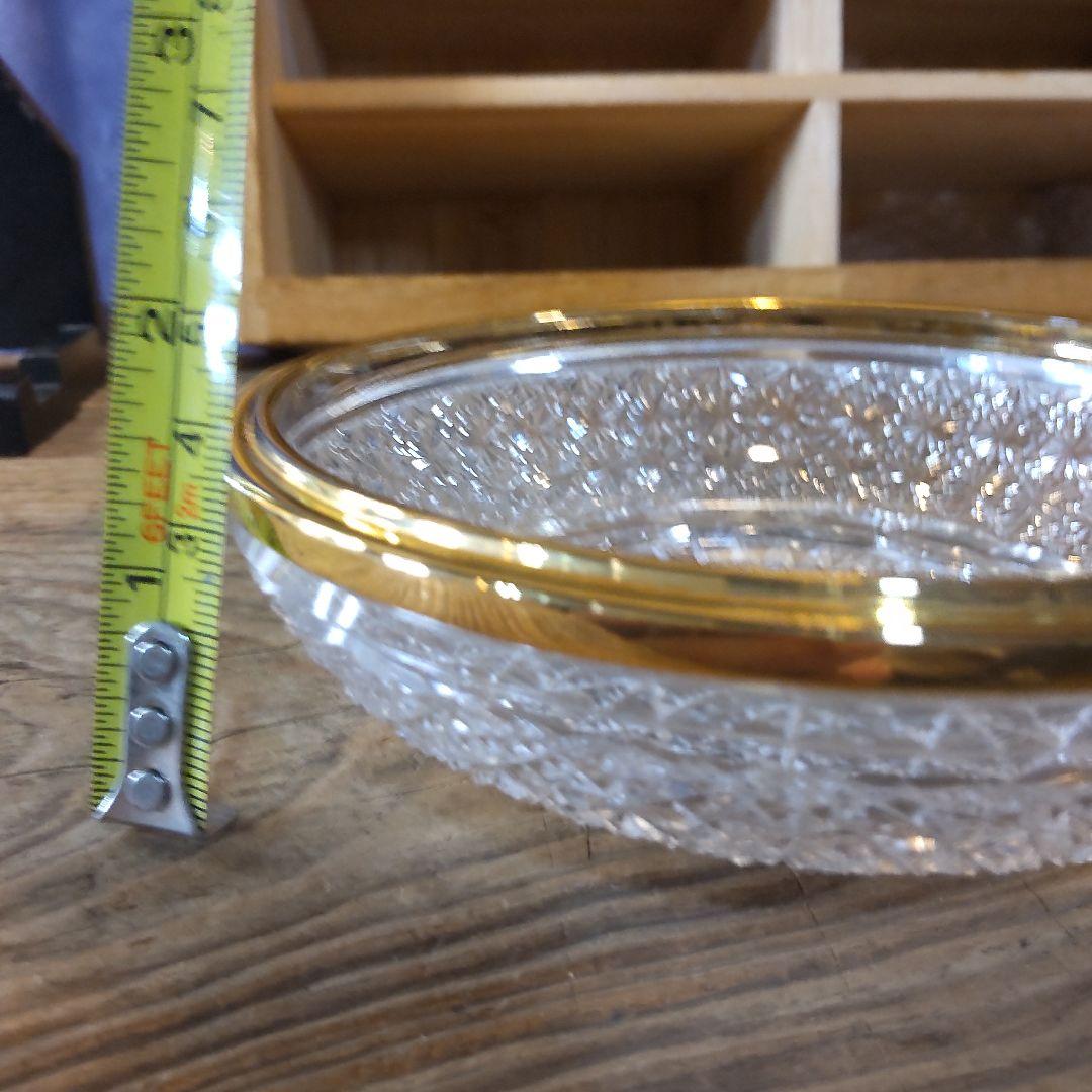 須田秀石④　茶懐石用　クリスタル　　五客セット（内、蓋が無い物2つ）