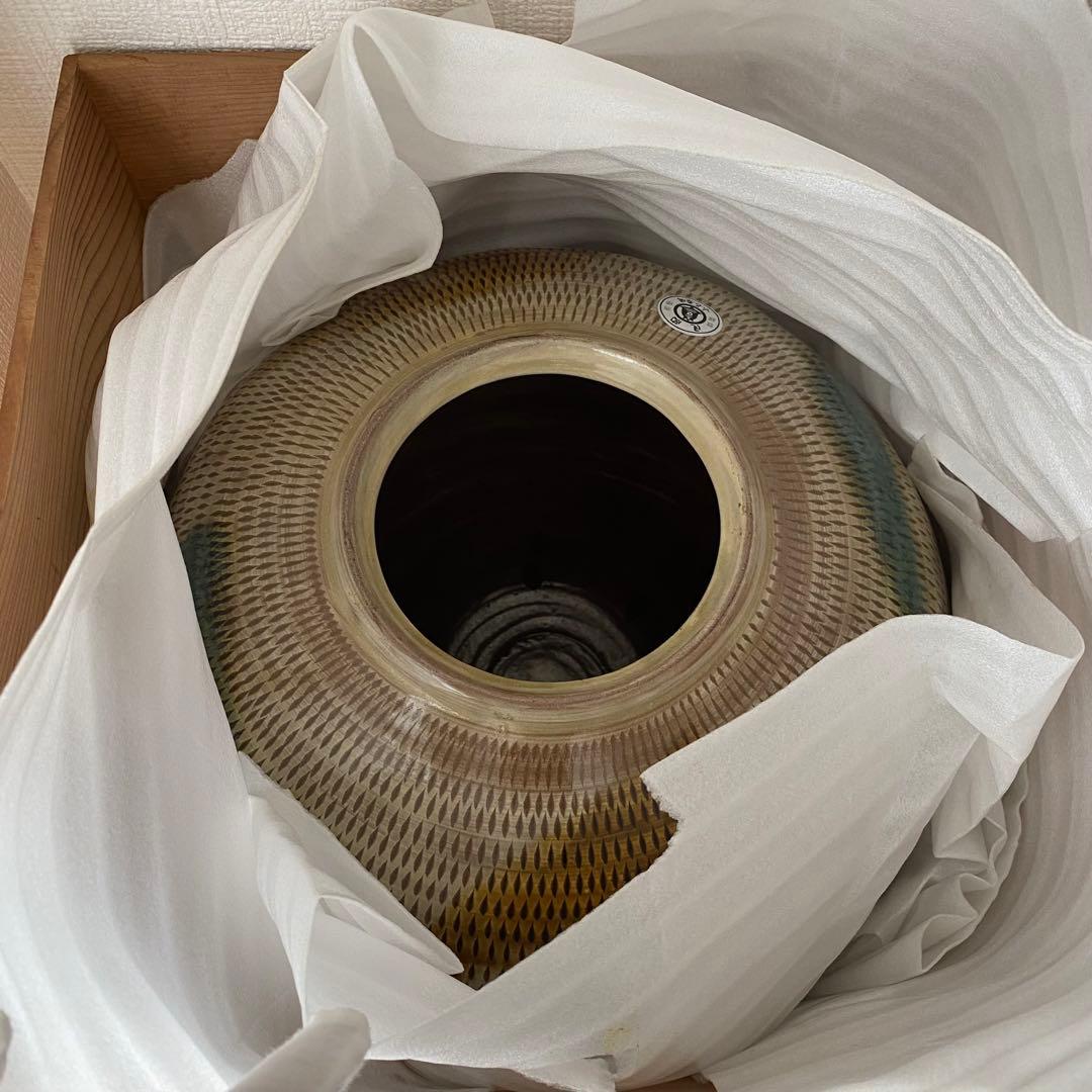 ⚫︎蔵出し　小石原焼　大花瓶　工芸品　　　　　　　　和ラ