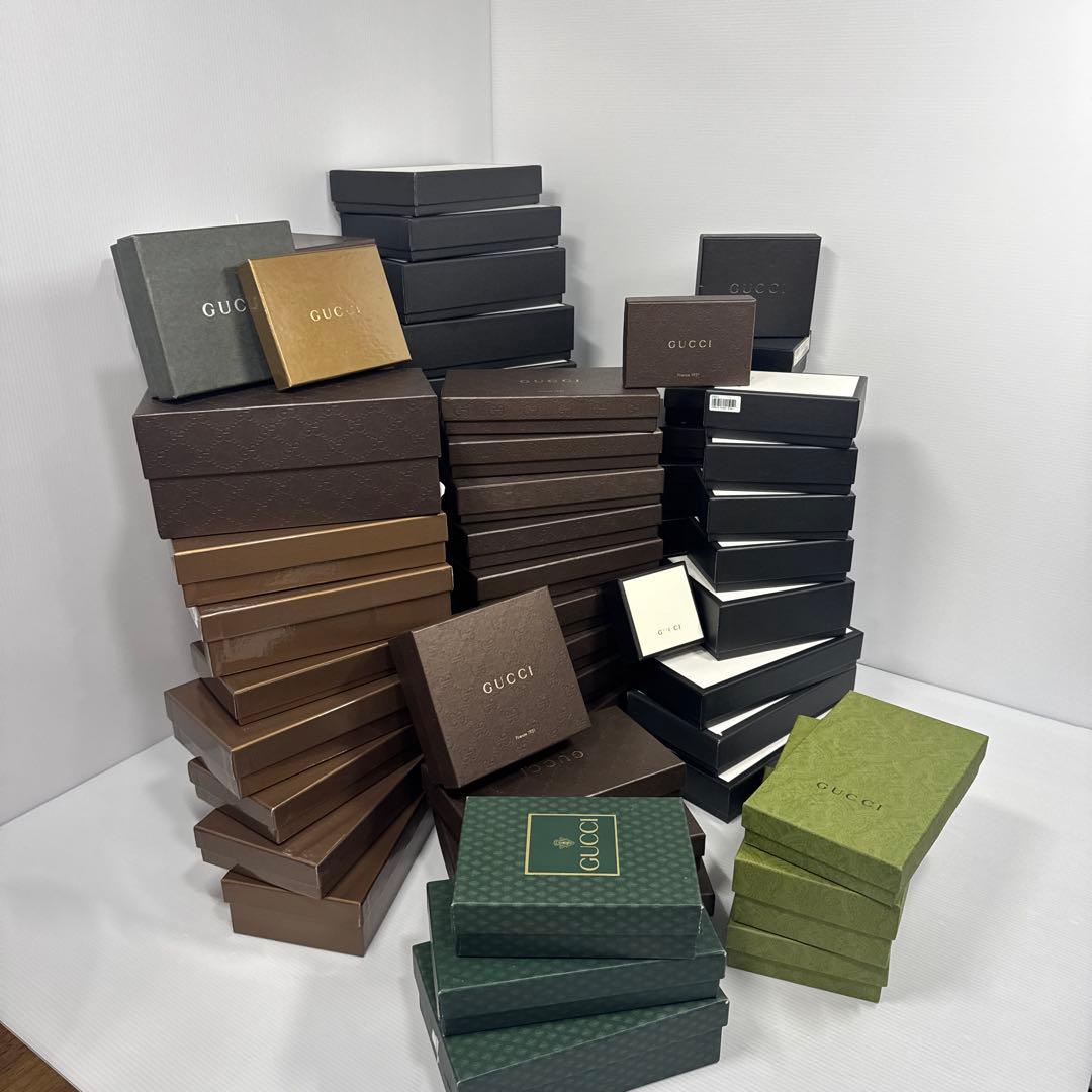 U-ma GUCCI グッチ 空箱 超超大量 70個 まとめ売り