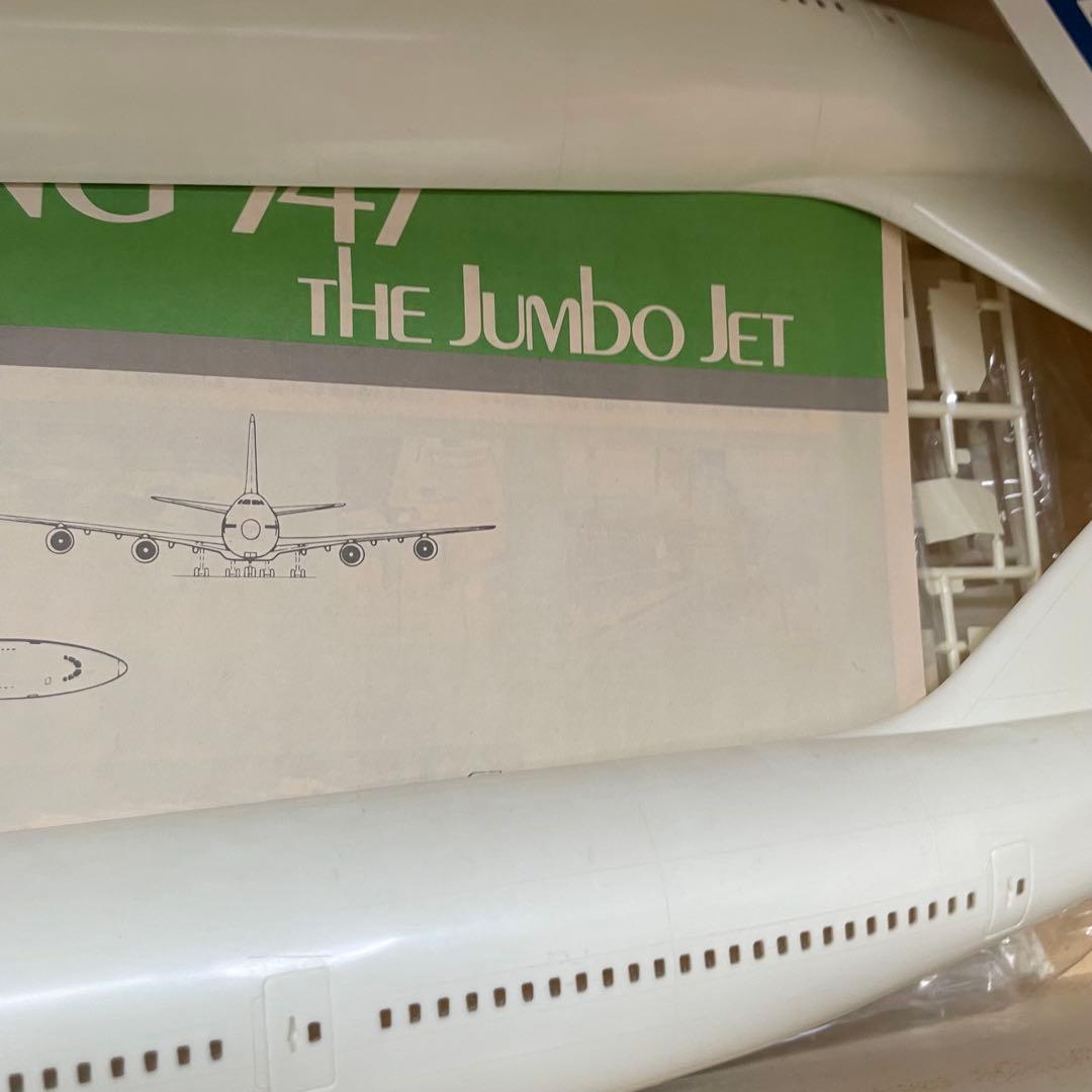 7635 童友社　1/100 ボーイング747ジャンボ　JAL 飛行機