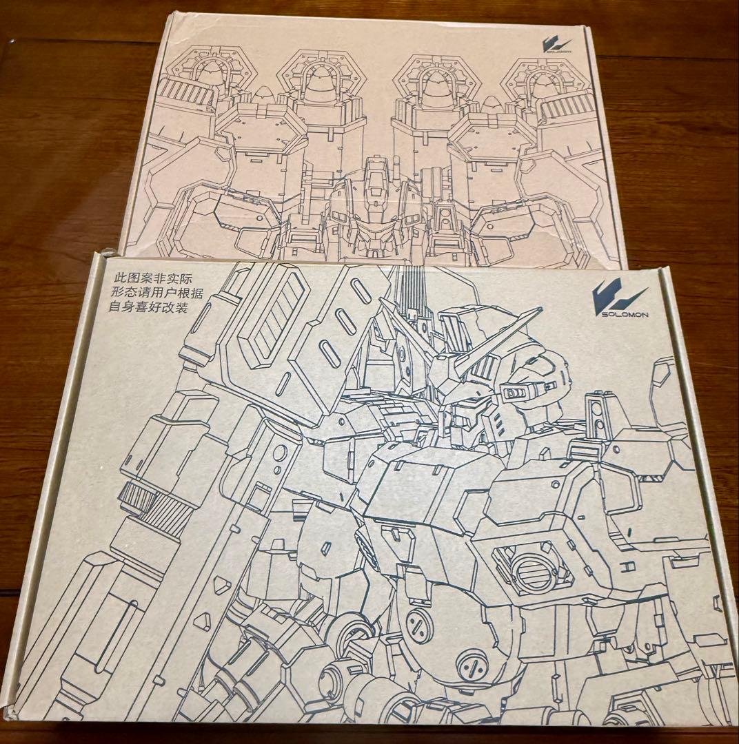 【新品・送料無料】ソロモン1/100ガンダム試作2号機 MLRS+クリア外装