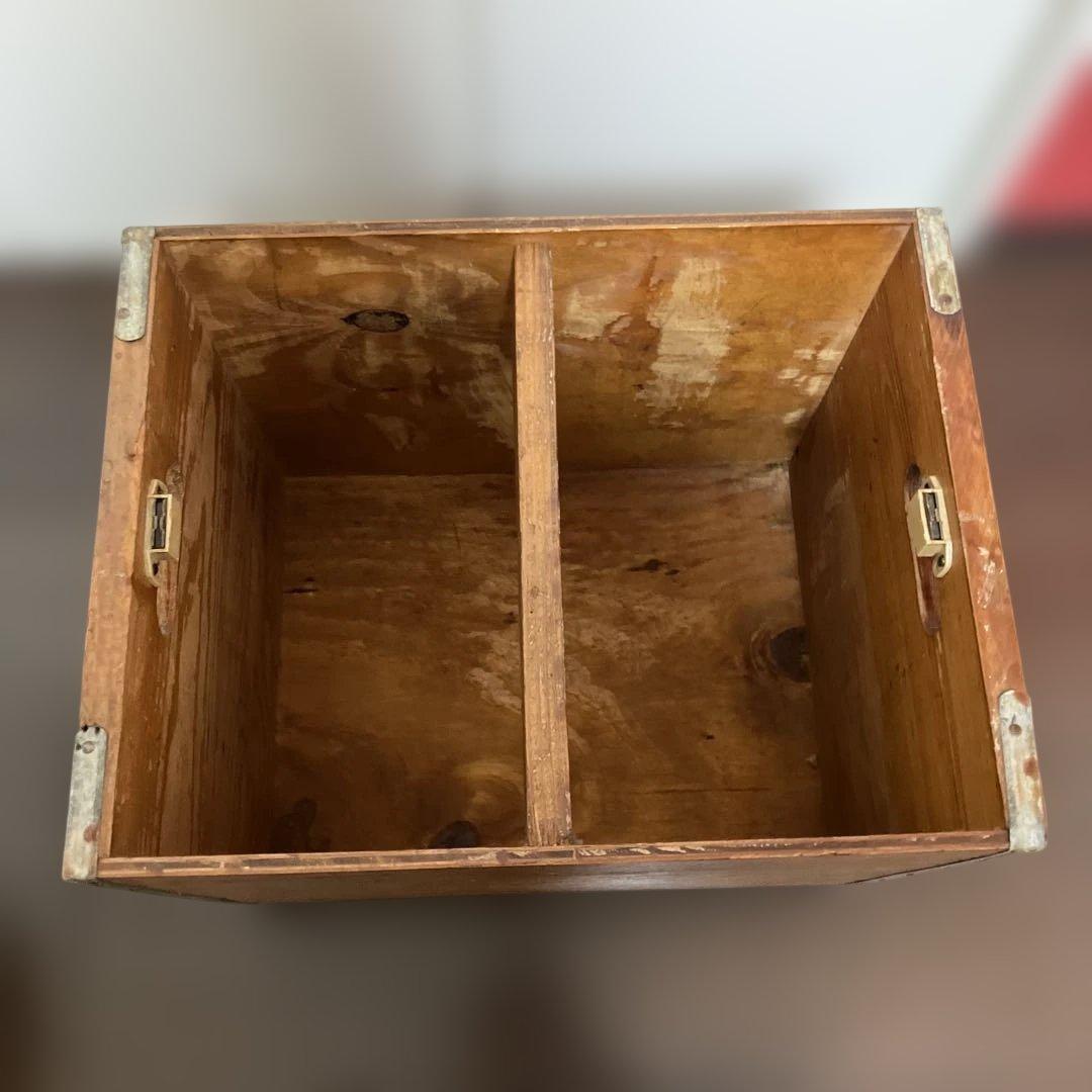 アメリカ　ビンテージ　木箱　ミラーライト ビール