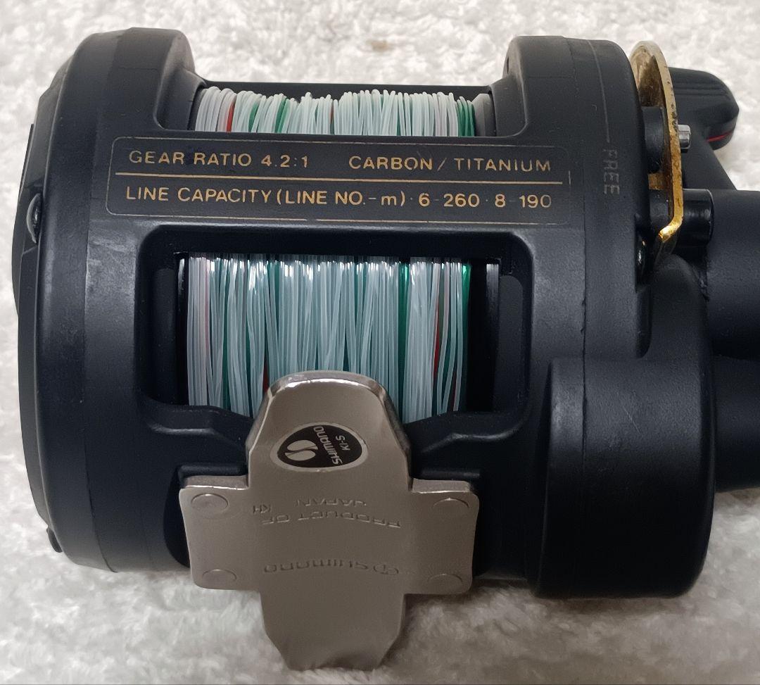 シマノトリトンTLD2000Lレバードラグ両軸リール