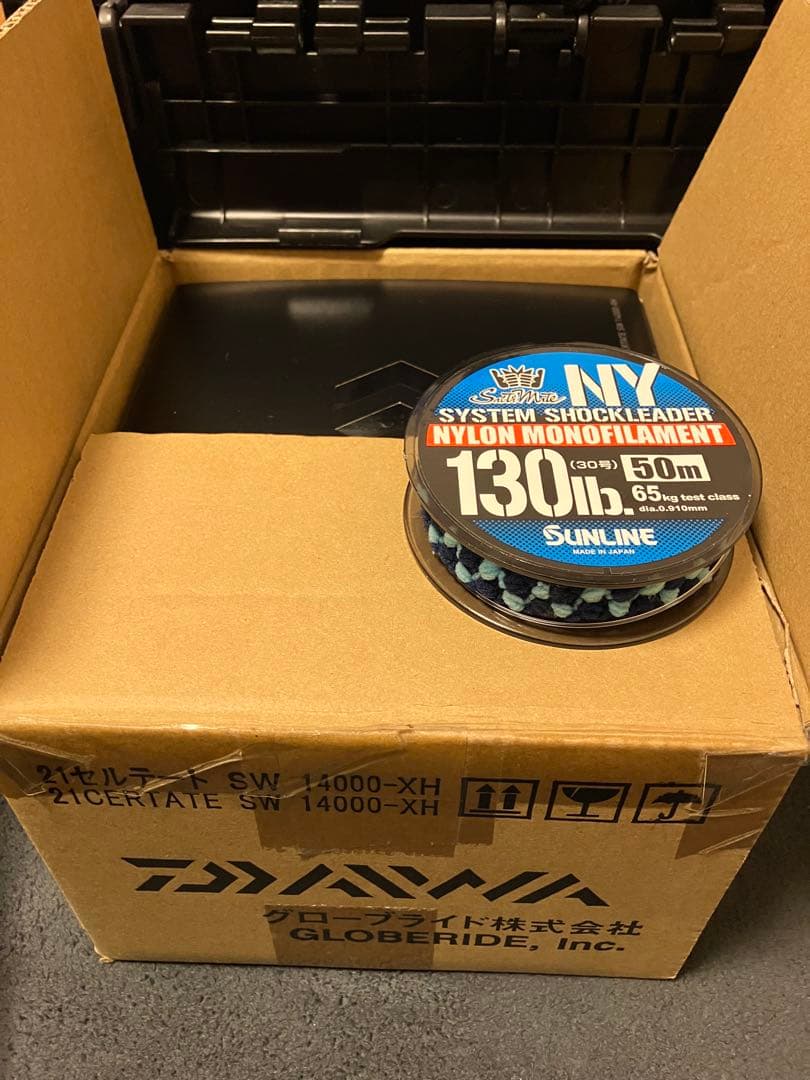 【未使用に近い】1度使用★ダイワ 21セルテートSW14000-XH スピニング