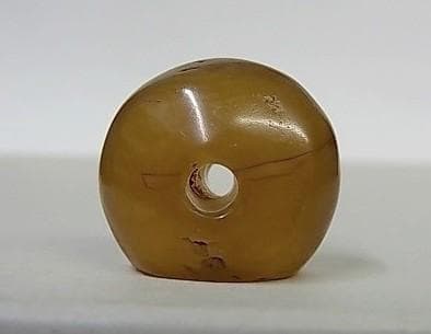 ★B1205★古代石 (260) 美品　西アジア　印章石　茶瑪瑙　羽虫　スタンプ