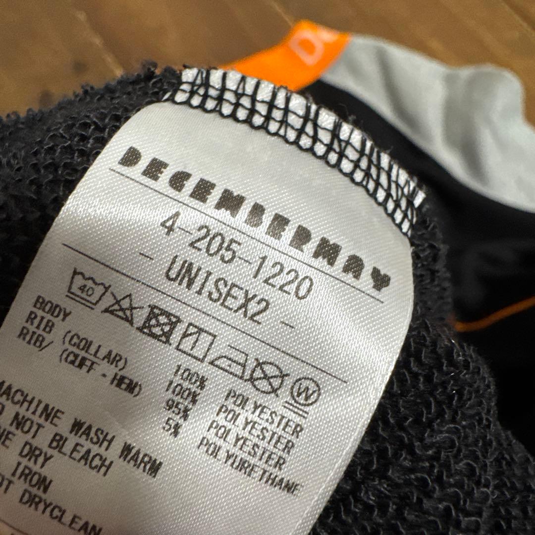 美品　ディセンバーメイ　トレーナー　unisex2 メンズXL