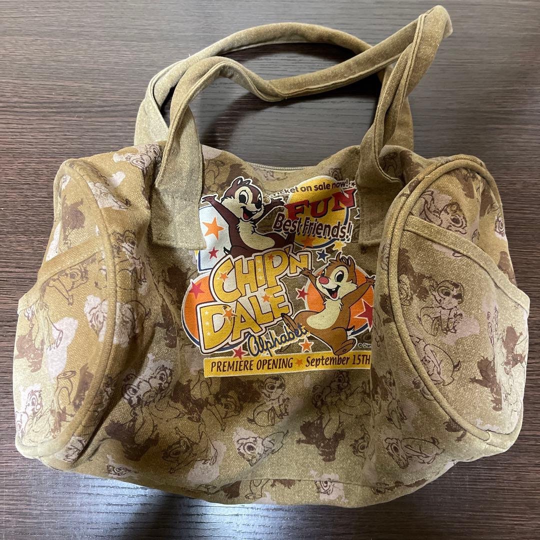ディズニー　チップとデール　バッグ　カバン
