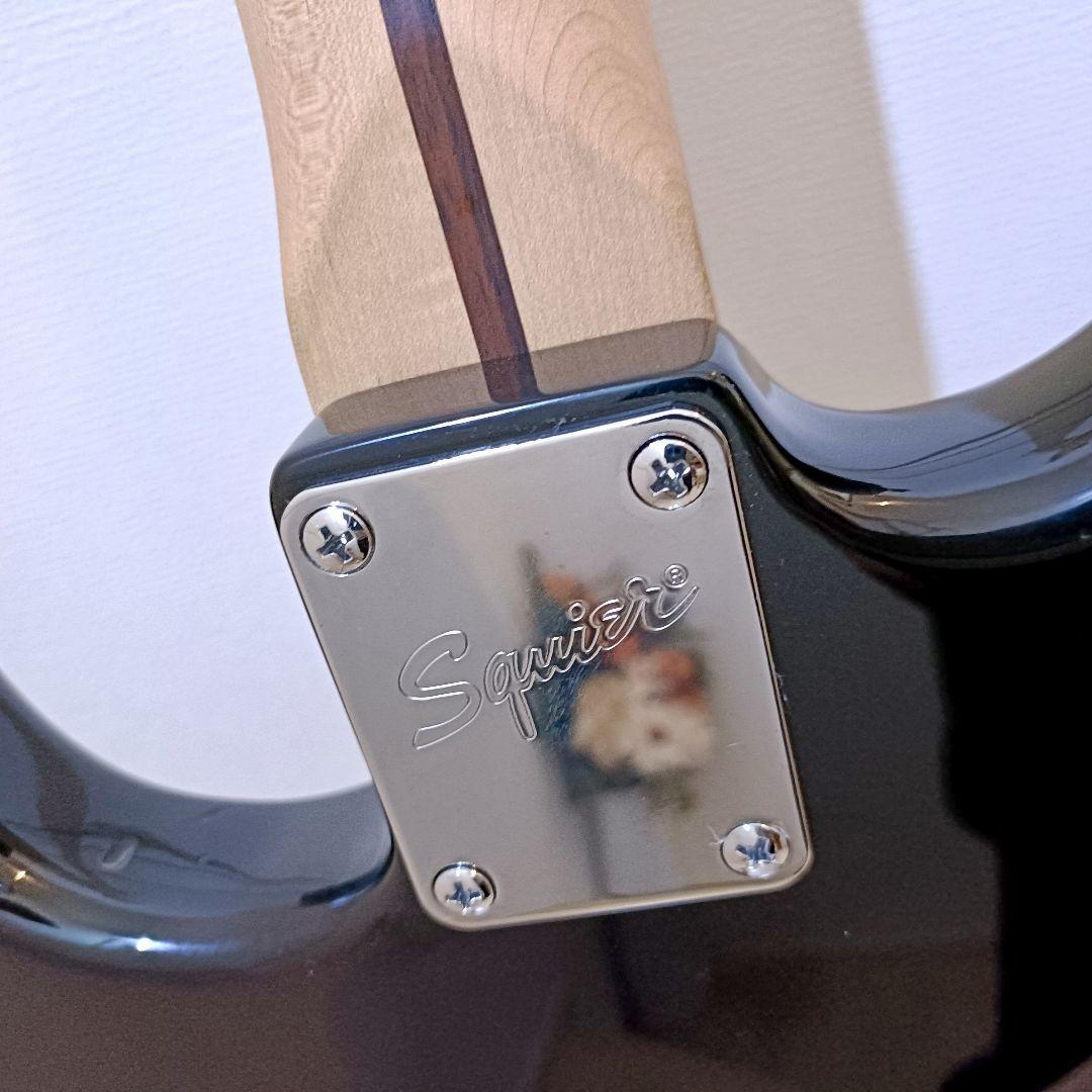 Squier エレキギター ストラトキャスター ブラック 【メンテ済】