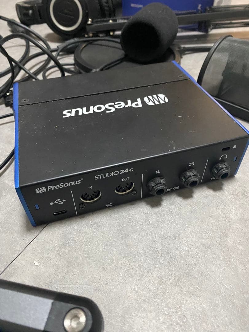 オーディオテクニカAT2020 ATH-M50xBT2ワイヤレスヘッドホンセット