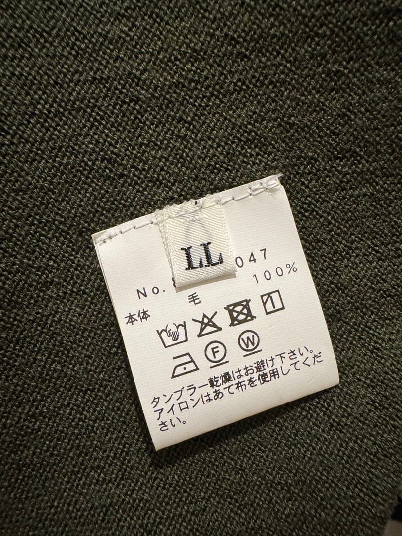 ゴ*ス様 8G SHOOT セーター カーキ XL