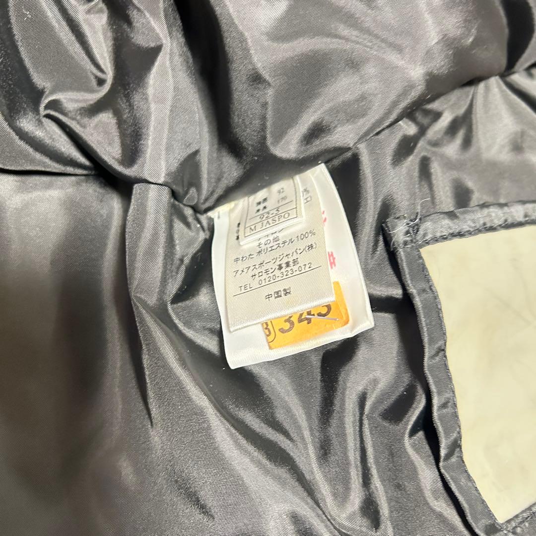 00s salomon shell puffer jacket ライムグリーン