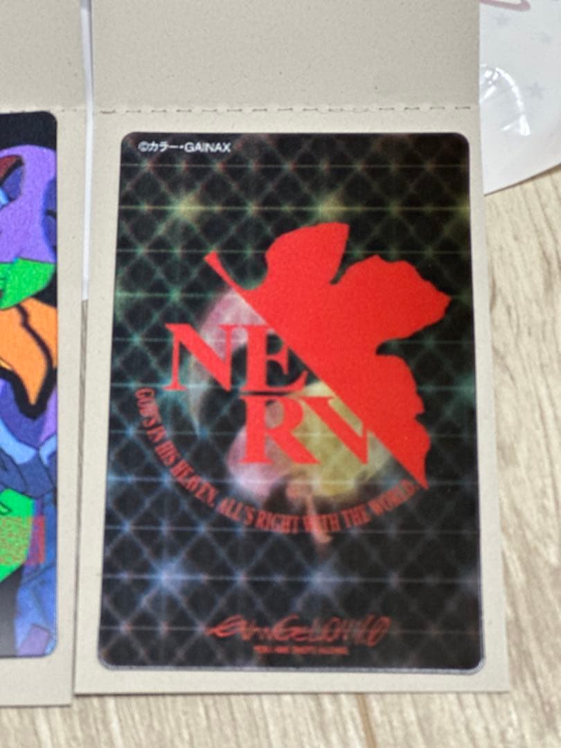 エヴァンゲリヲン新劇場版3Dホログラムカードセット