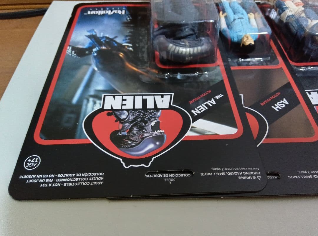 super7　リアクション　エイリアン　 アーリーバード パッケージ　フィギュア