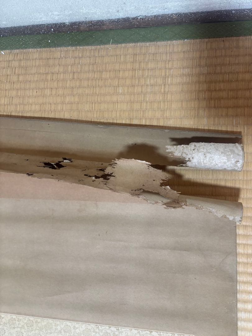 暮春浴泉雑作　掛軸