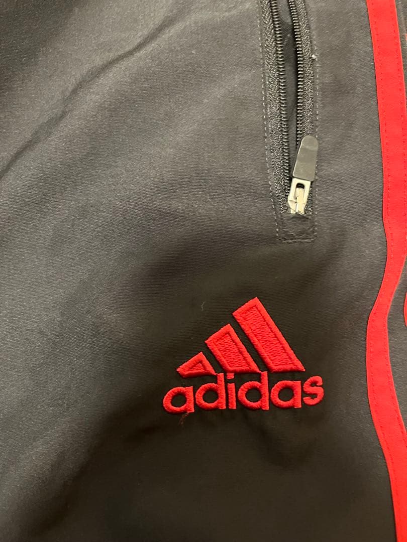 激レア　00s adidas ACミラン　セットアップ　ナイロンジャケット