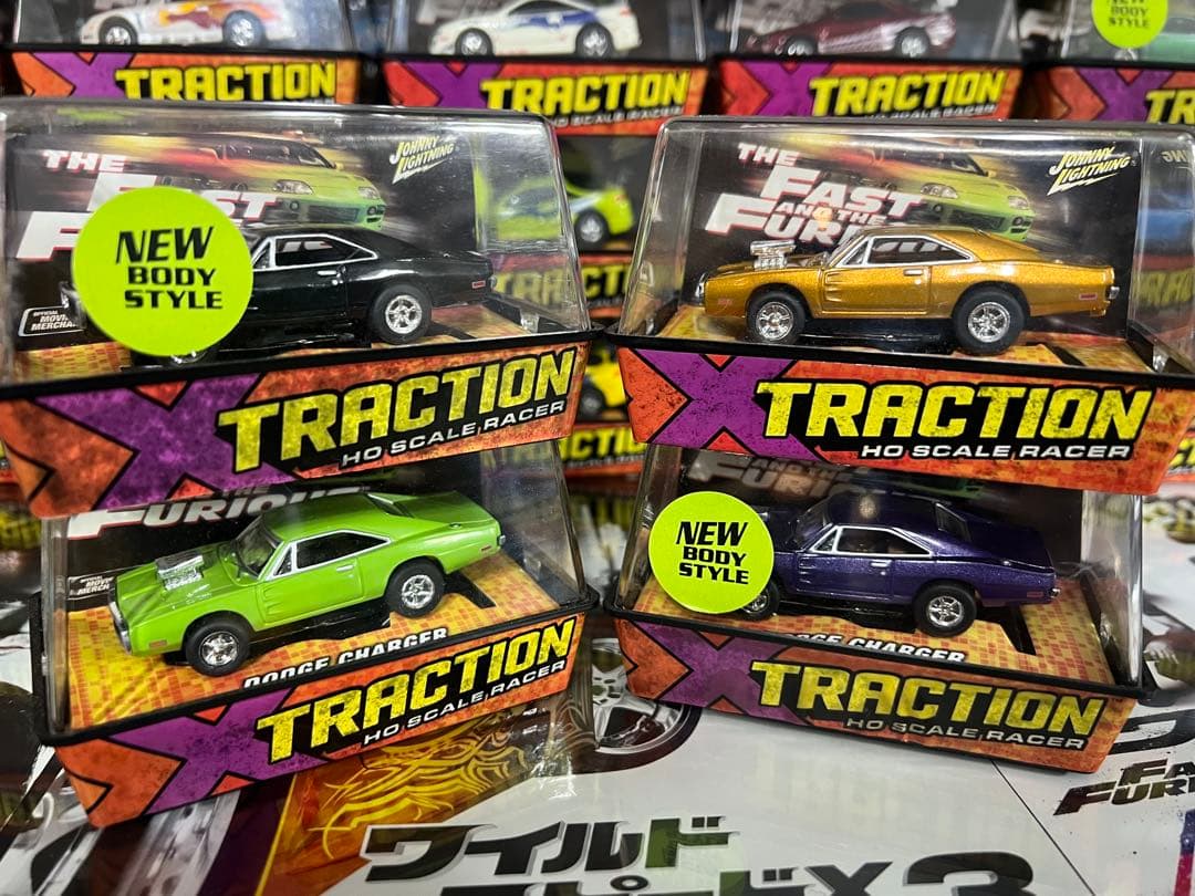 FAST&FURIOUS ワイルドスピード ミニカー スロットルカー 24台