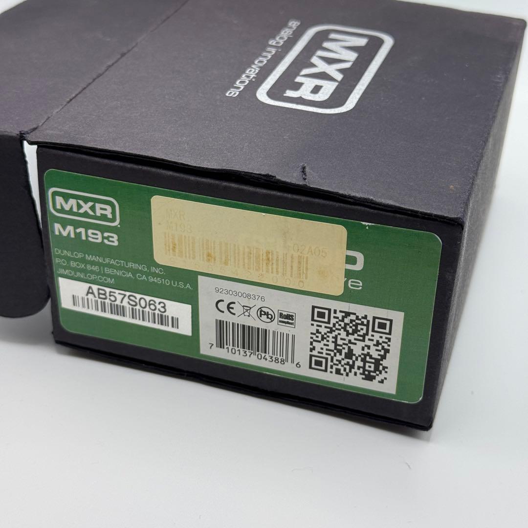 MXR M193 Green Drive オーバードライブ 箱・付属品付
