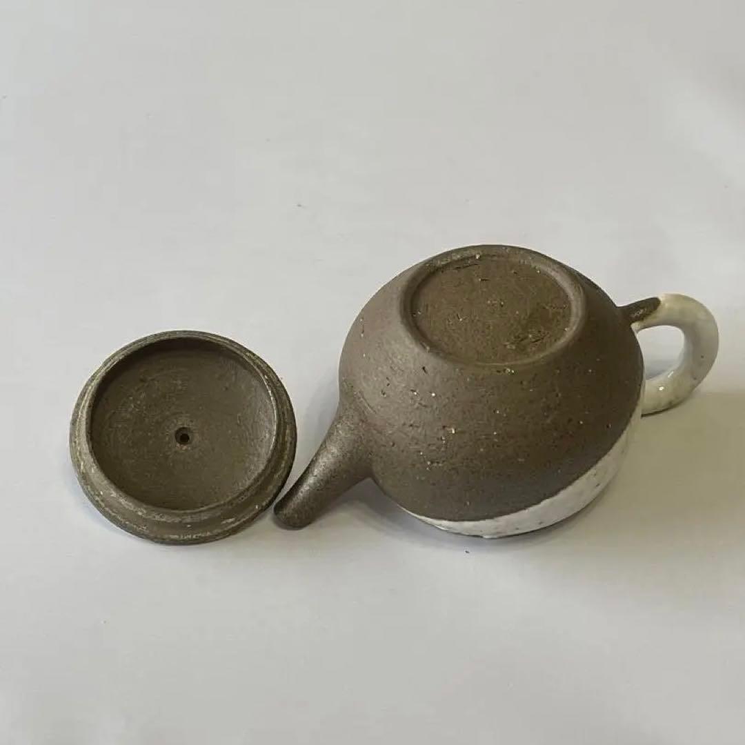 常滑焼 白山 後手急須　茶銚　茶器　茶道具