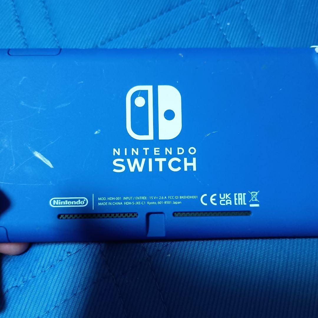 合馬公式アカウント　Nintendo Switch Lite本体 ブルー