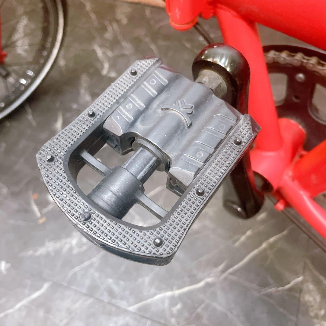 【29】折りたたみ自転車 折車 Emergency bike レッド