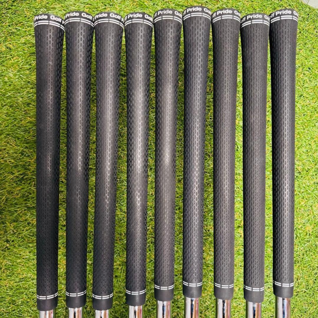 【豪華9本】ピン G430 黒ドット メンズアイアンセット スチール S