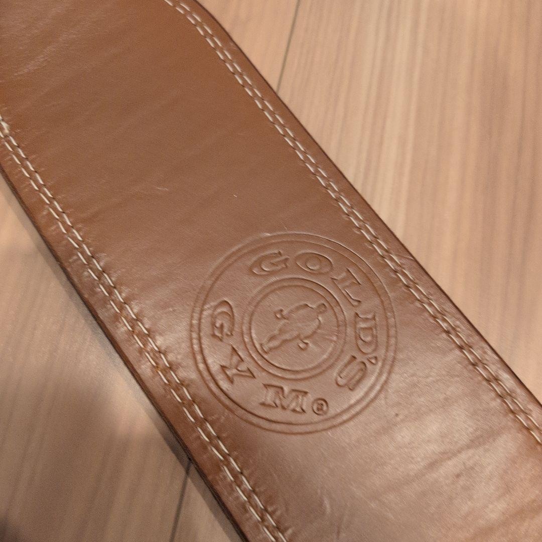 ゴールドジム プロレザーベルト Mサイズ