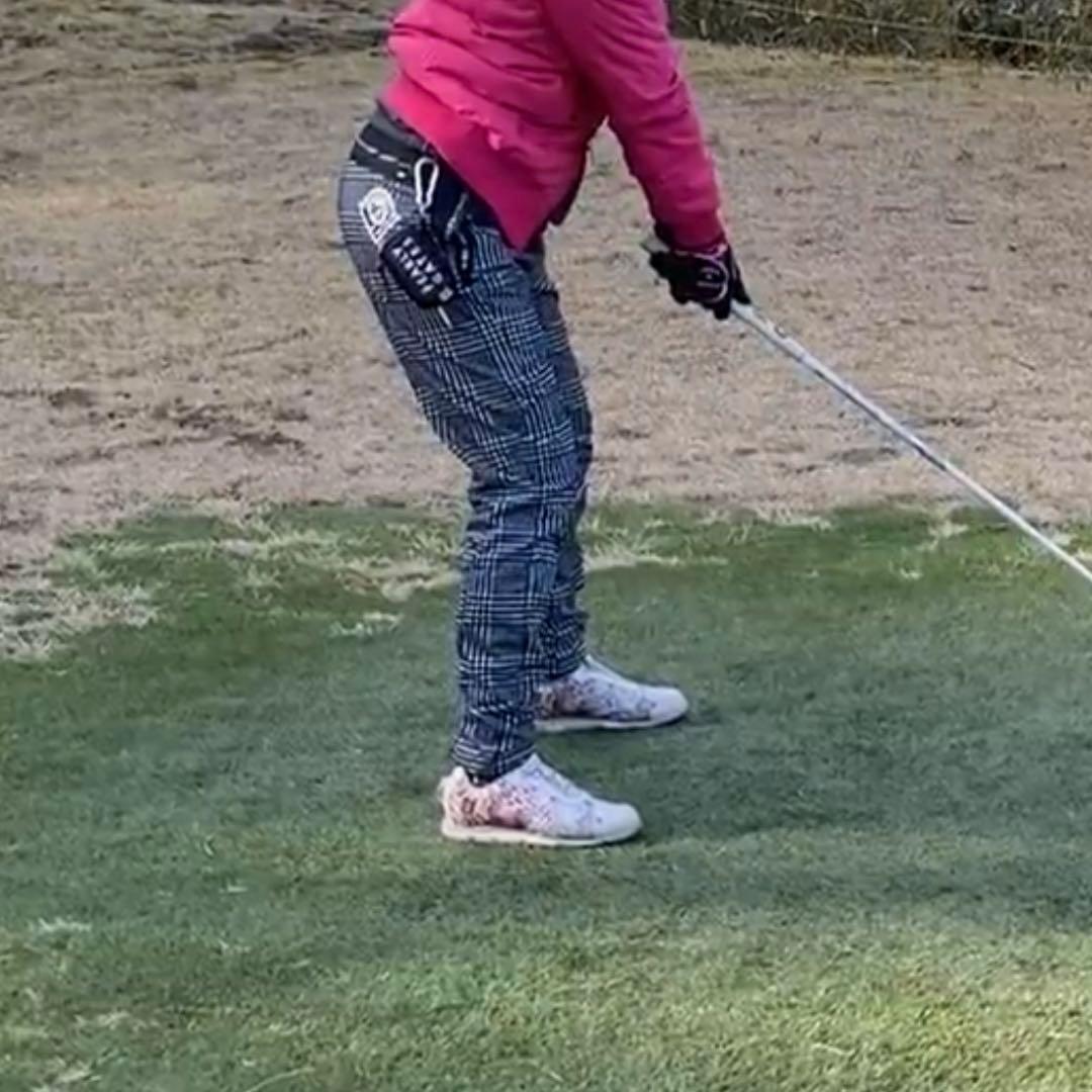 パーリーゲイツ　タフレックス　サーモトロンドビーストレッチ　パンツ　蓄熱