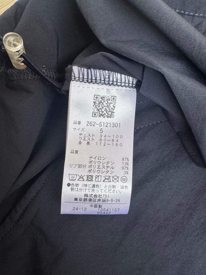 Jack Bunny!! 40Dナイロンタフタ半袖スニードジャケット　サイズ5