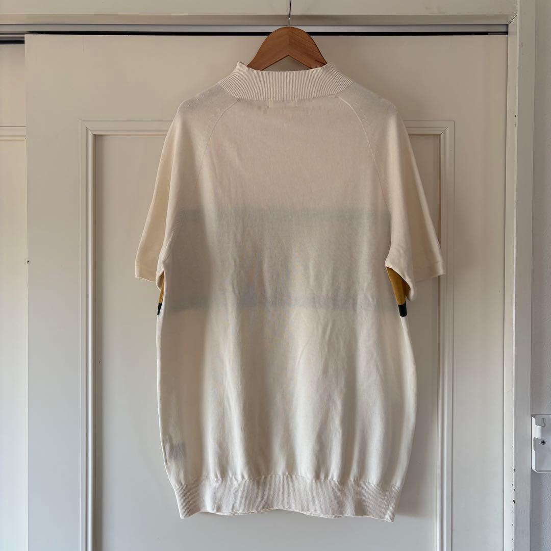 試着のみ 8gshoot 窪塚洋介 コットン モックネックニット ホワイト S