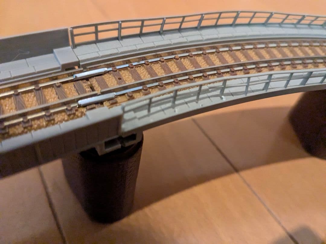 Nゲージオリジナルスターターセット 立体交差レール+車両2種+高性能パワーパック