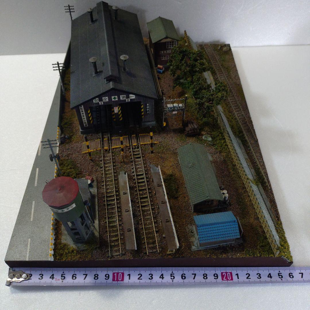 ジオラマ【36✕26cm程度】　Nゲージサイズ?　レール幅（9mm）