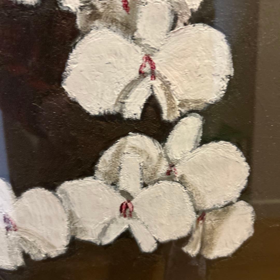 油彩　小笠原亮一　胡蝶蘭　F10 絵画