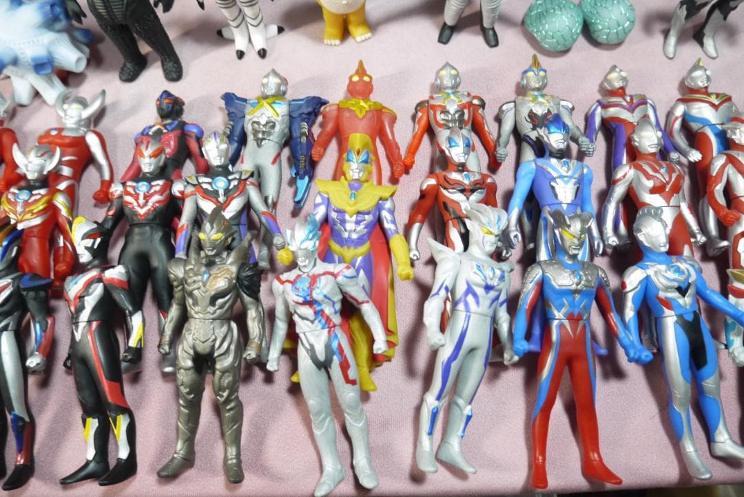 ウルトラヒーローシリーズ500　ウルトラ怪獣シリーズ500　ソフビ　106体