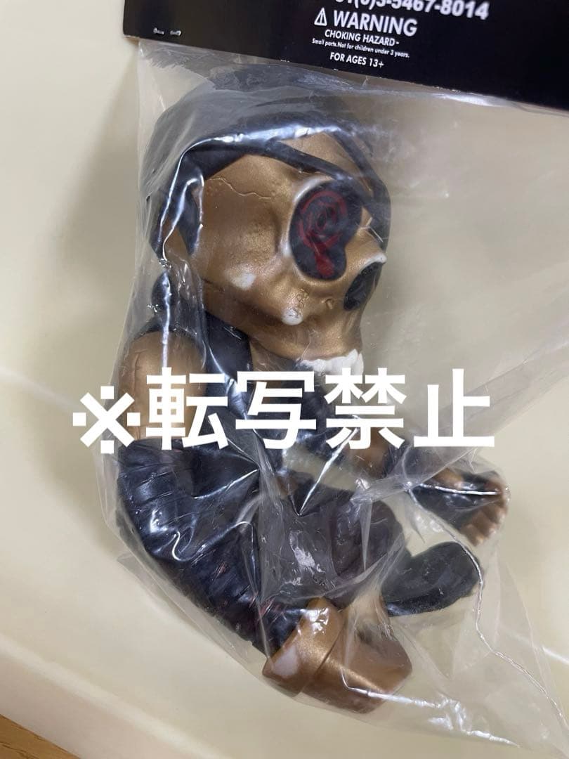 激レア　secretbase スカルパイレーツ　香港　サイン入り　パスヘッド