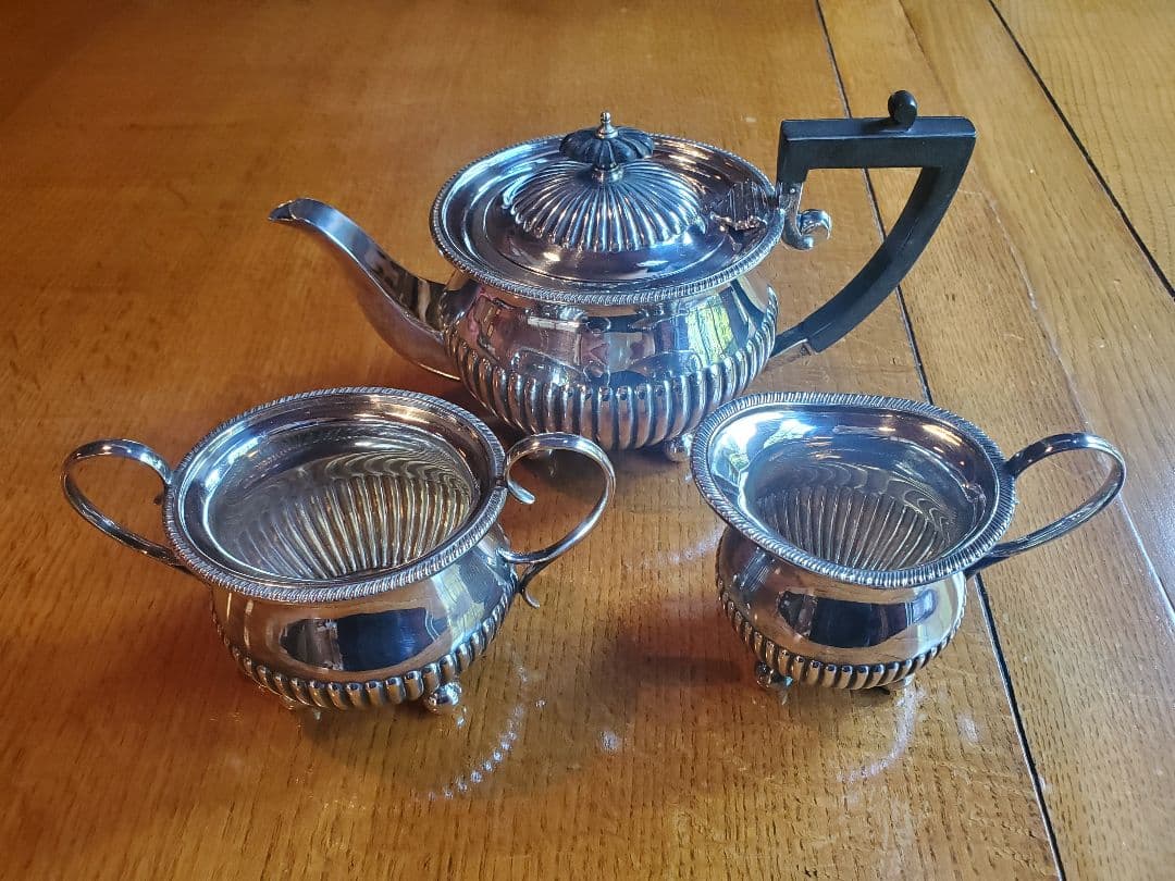 アンティーク マッピン&ウェッブ ティーセット プリンセスプレート 1895年頃